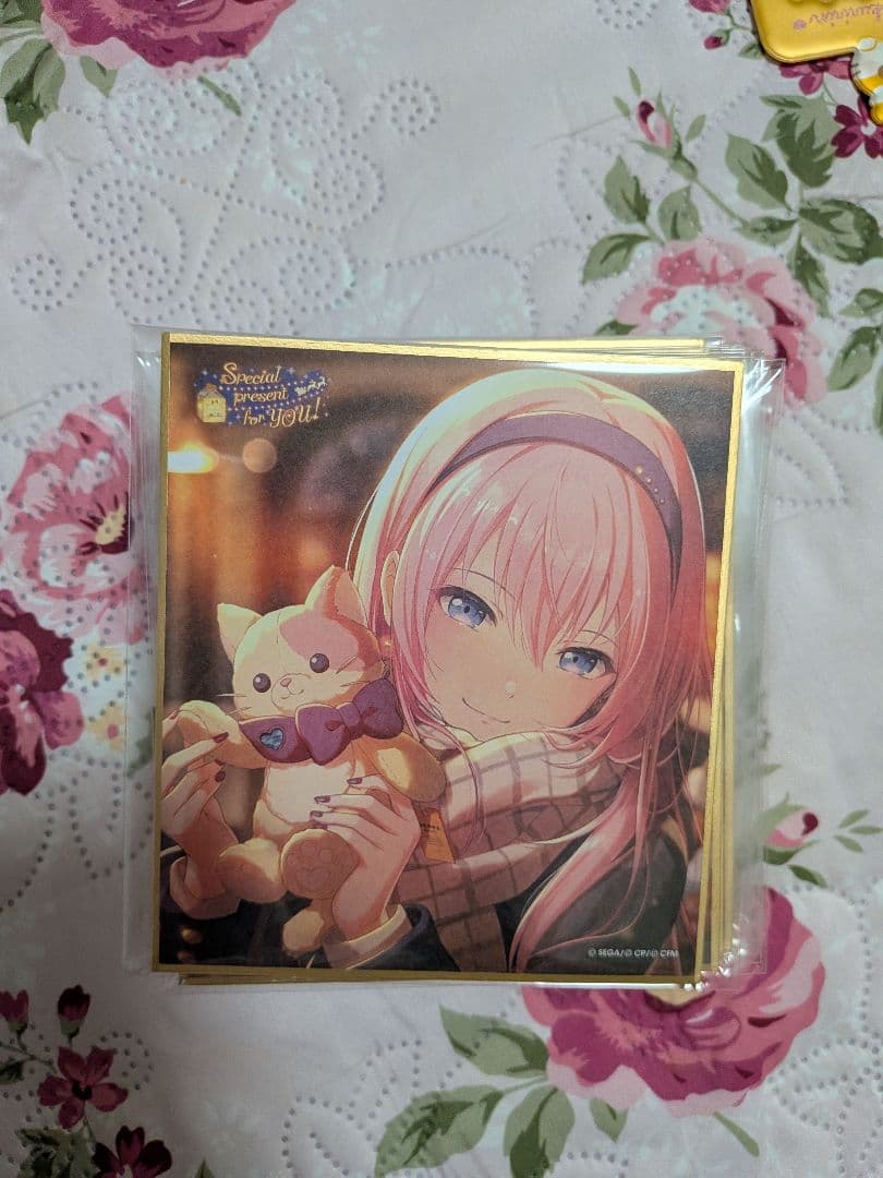 プロセカ色紙　巡音ルカ　53c　特訓後　17枚