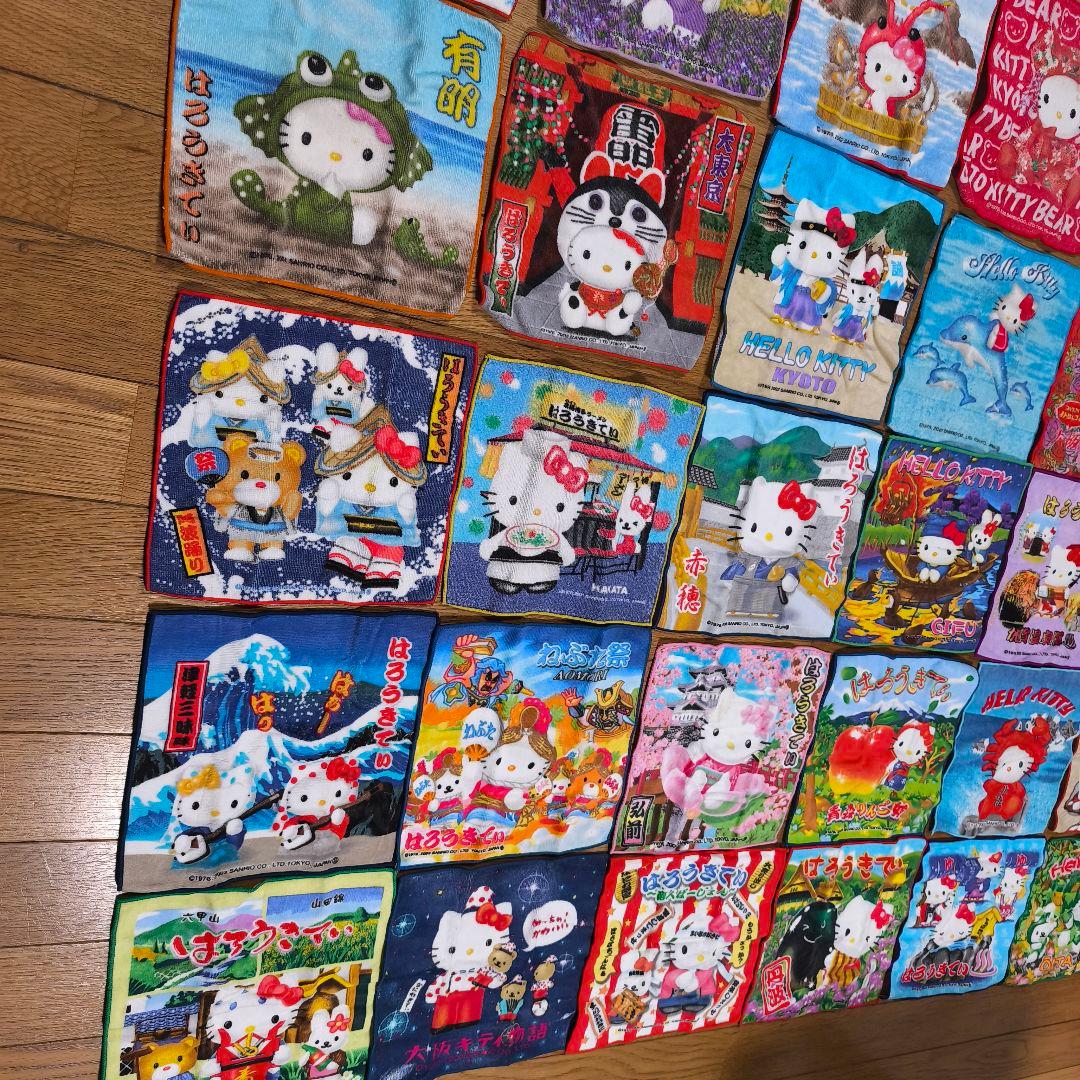 ハローキティ / hello kitty ご当地ハンカチ/56枚セット
