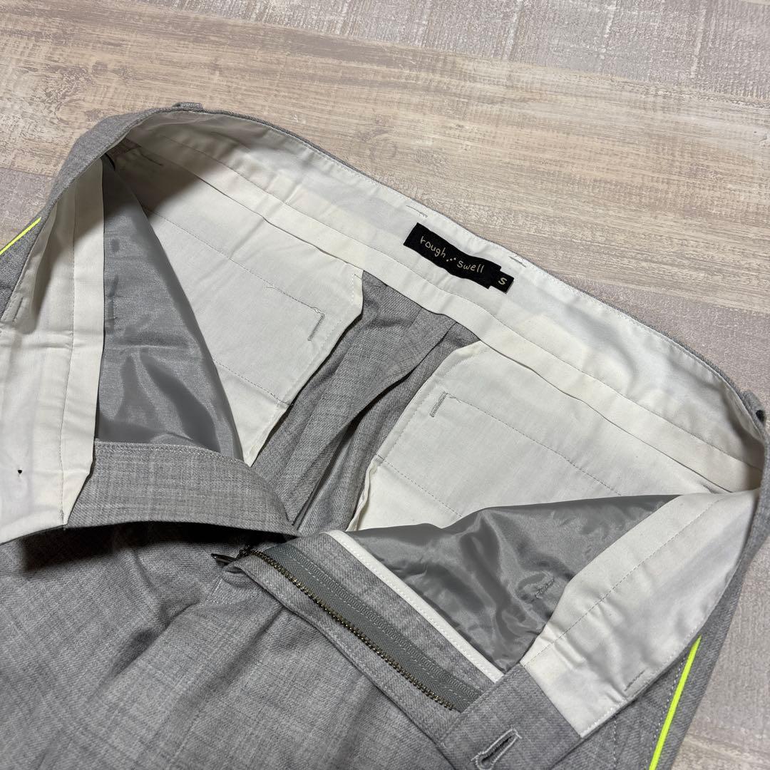 ラフアンドスウェル★毛99%混★中厚手ストレッチ★パンツ 【メンズ サイズS】