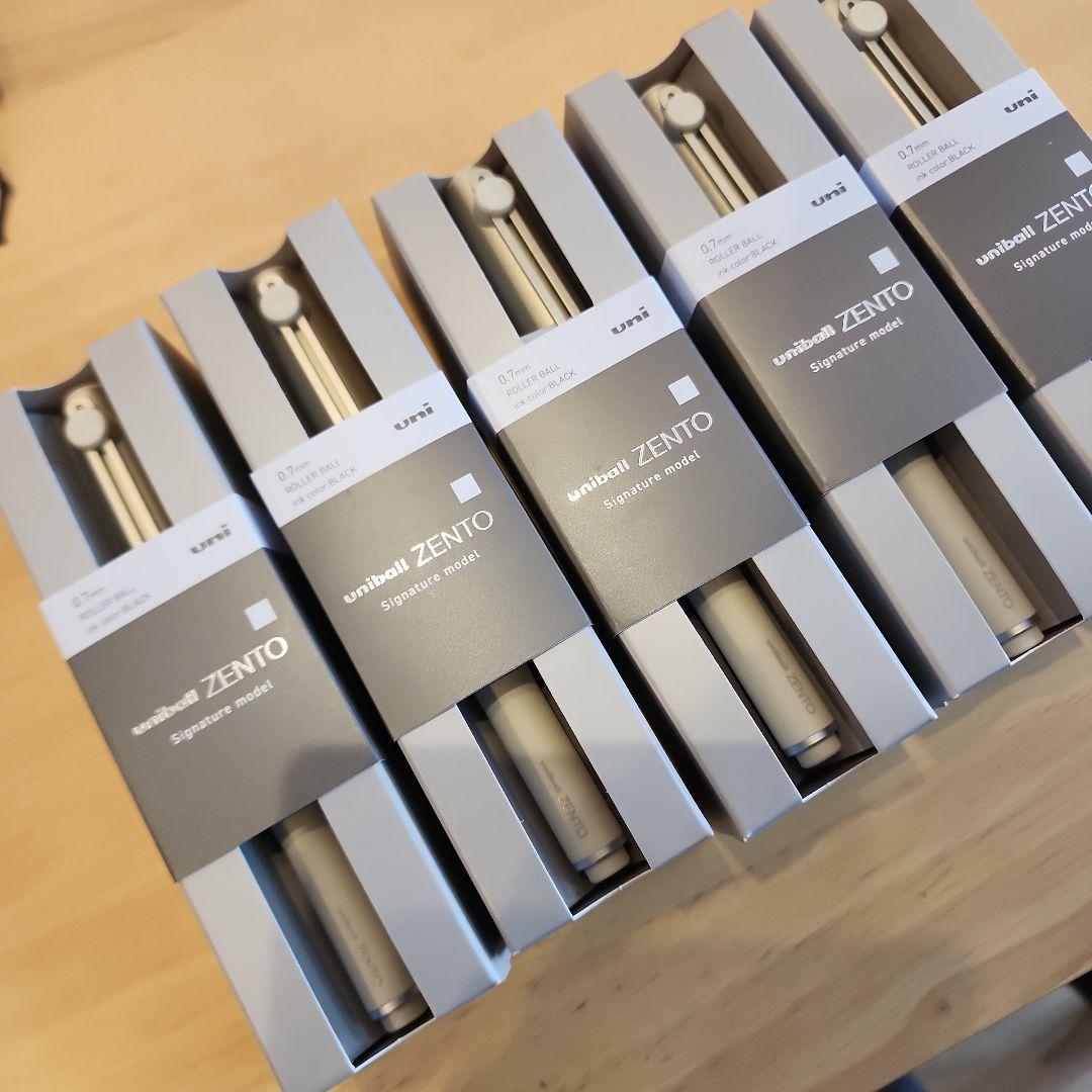 【新色】uniball ZENTO ユニボールゼント シグニチャーモデル　5本