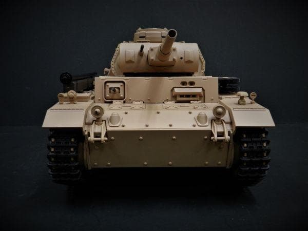 技術基準適合証明済 Henglong 1/16 ドイツ陸軍 Ⅲ号 H型