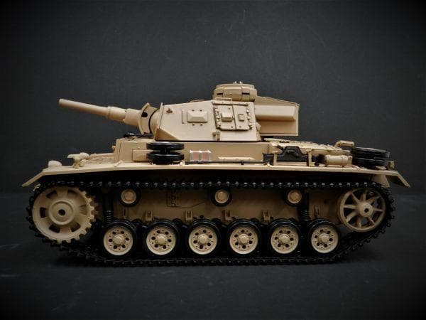 技術基準適合証明済 Henglong 1/16 ドイツ陸軍 Ⅲ号 H型