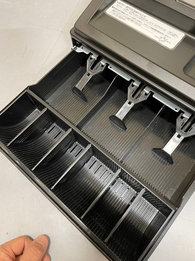 [動作品・念のためジャンクで] SHARP レジスター XE-A147 ブラック