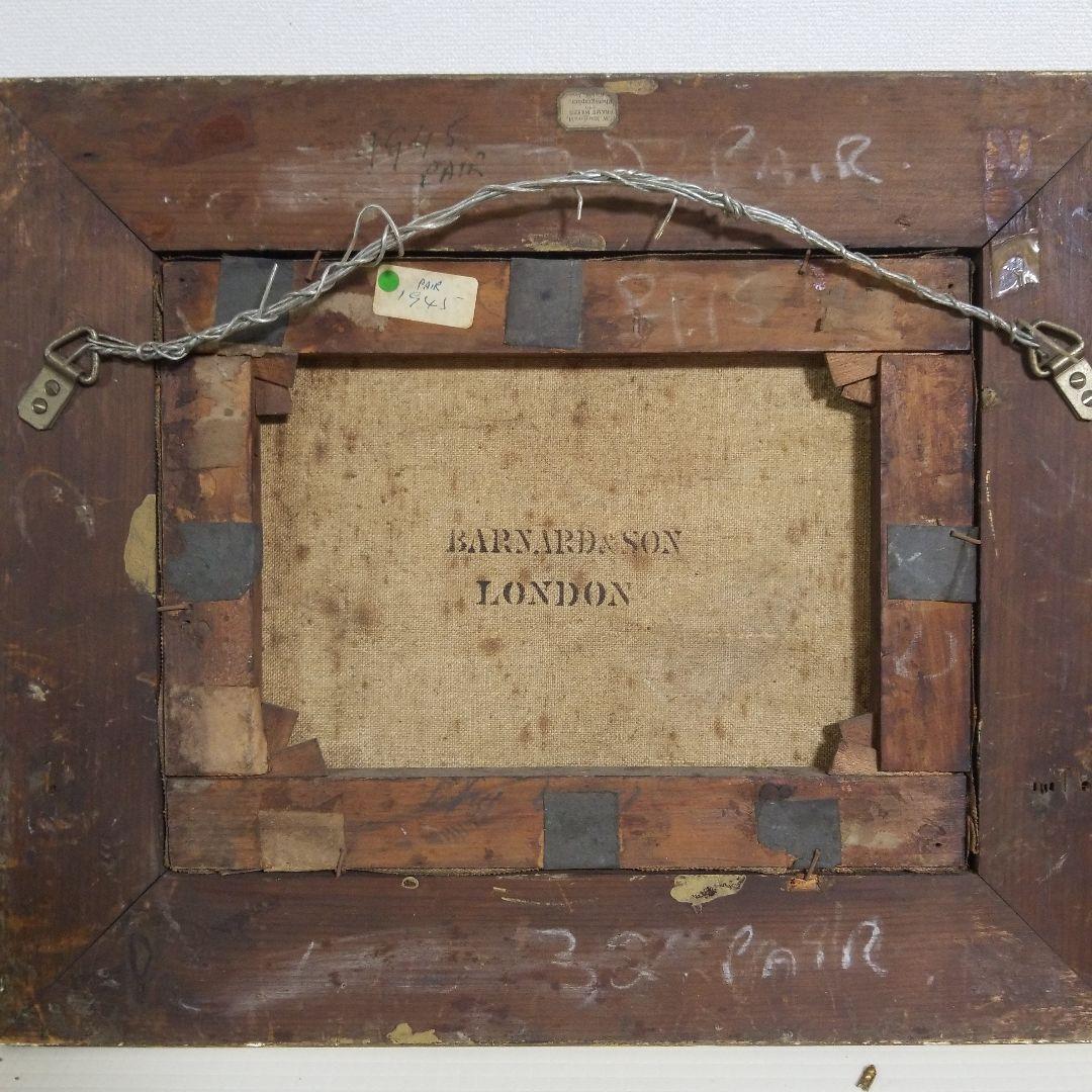 T.E. Breeres 風景画 油彩画