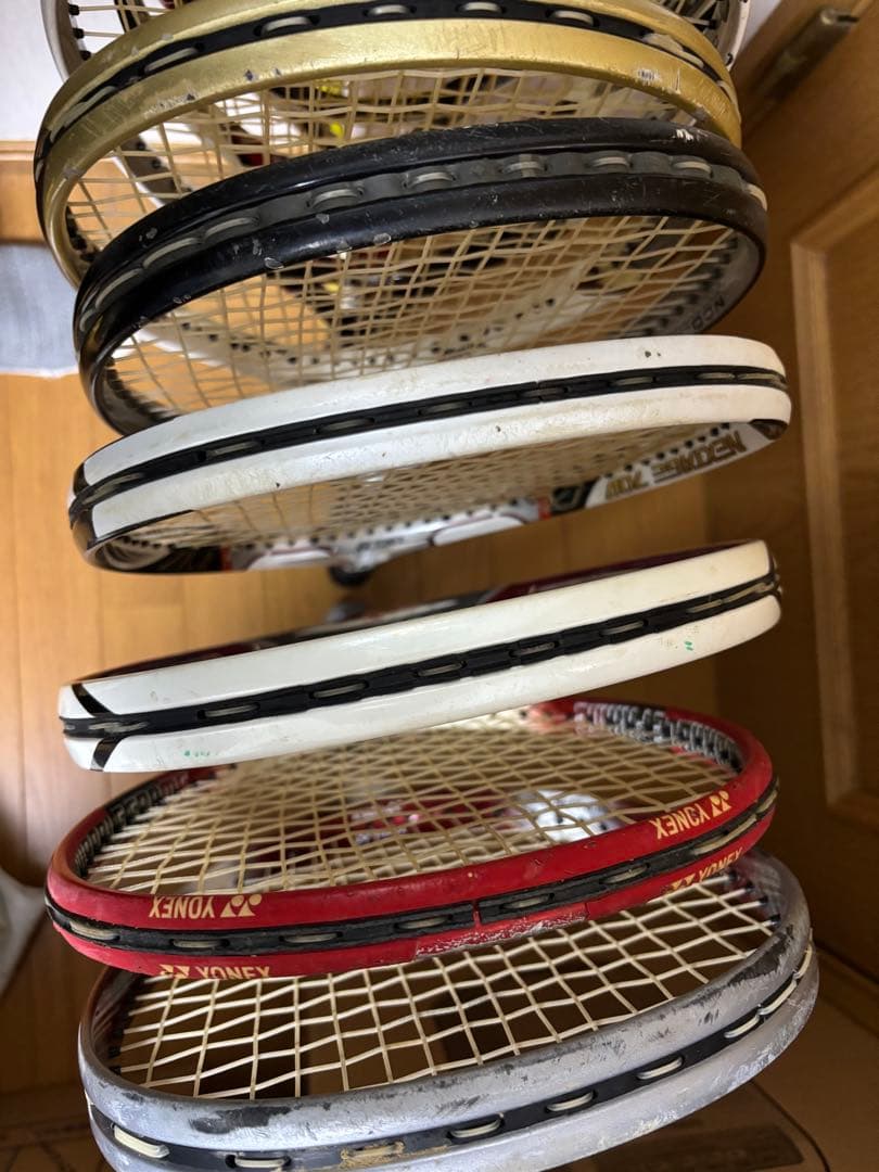 ソフトテニスラケット10本セット