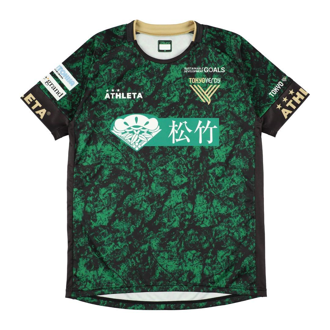 東京ヴェルディ 選手着用モデルアスレタレプリカプラクティスシャツ Lサイズ