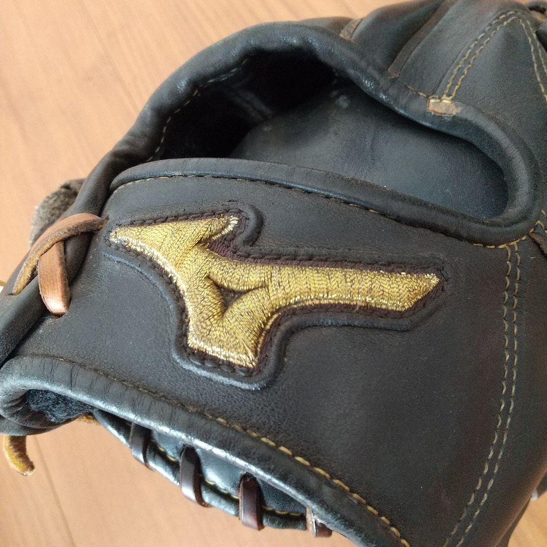 ミズノ プロ　硬式野球グローブ 内野用　黒