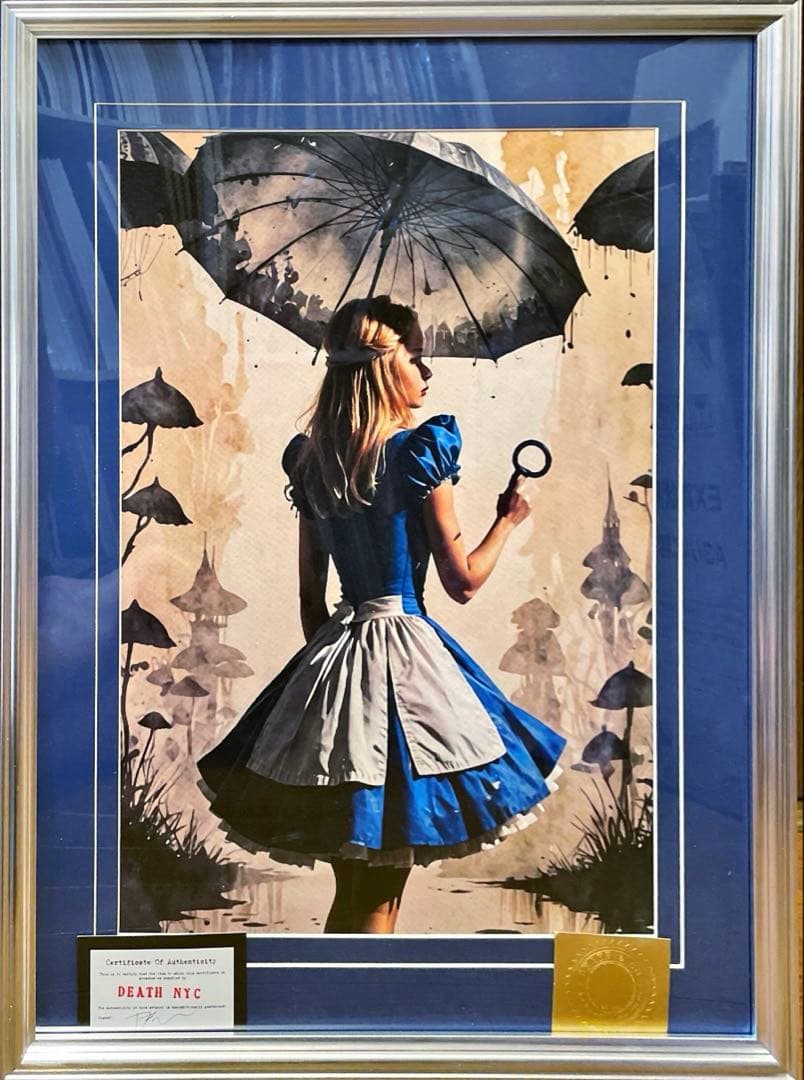 額込 世界限定100枚DEATH NYC アートポスター 現代アート 59