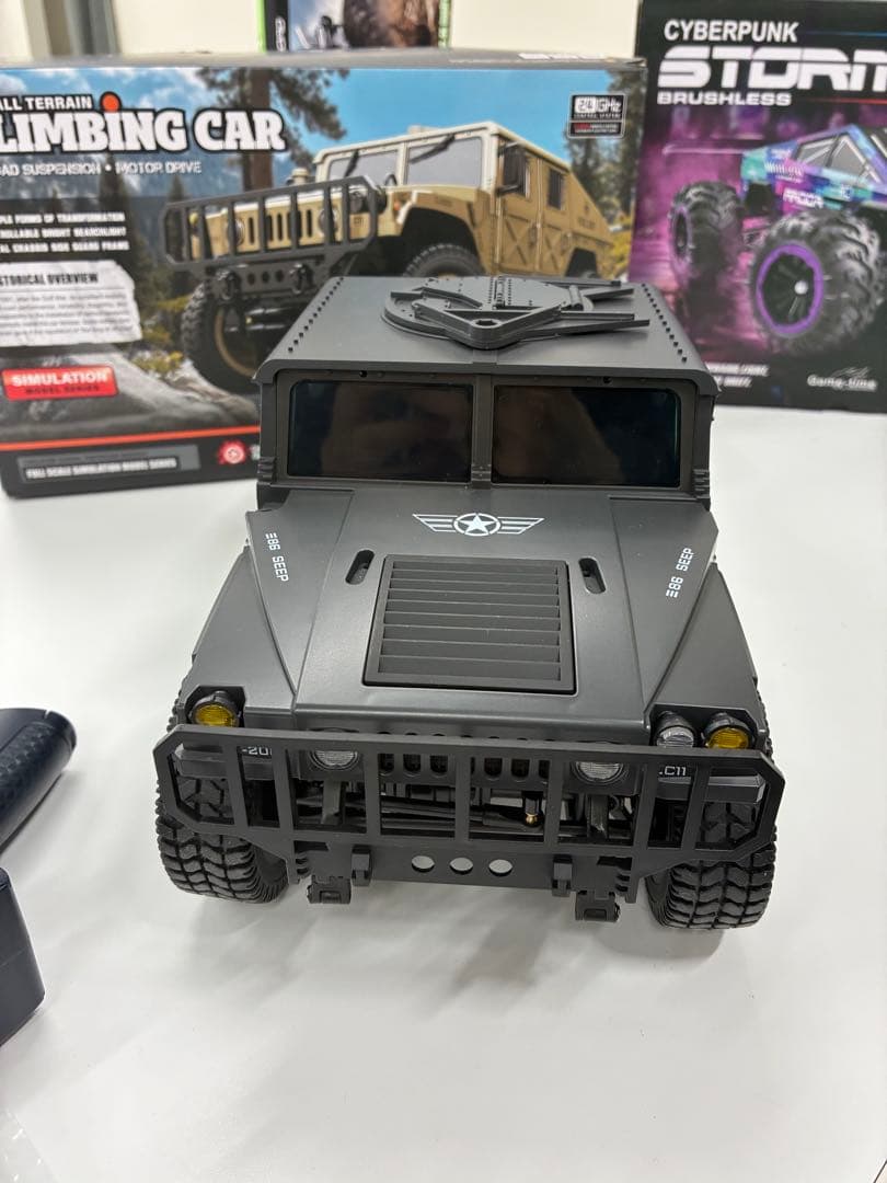 戦車 大型 ラジコン オフロード ミリタリー RCかー 人気 34cm 4WD