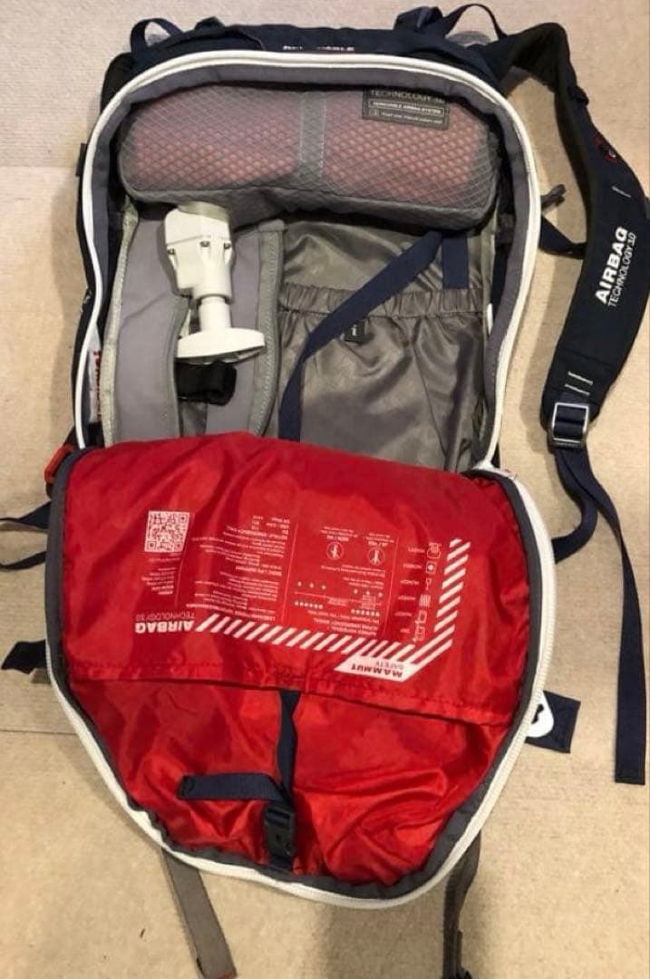 MAMMUT バックカントリー用エアバッグ　バックパック15L