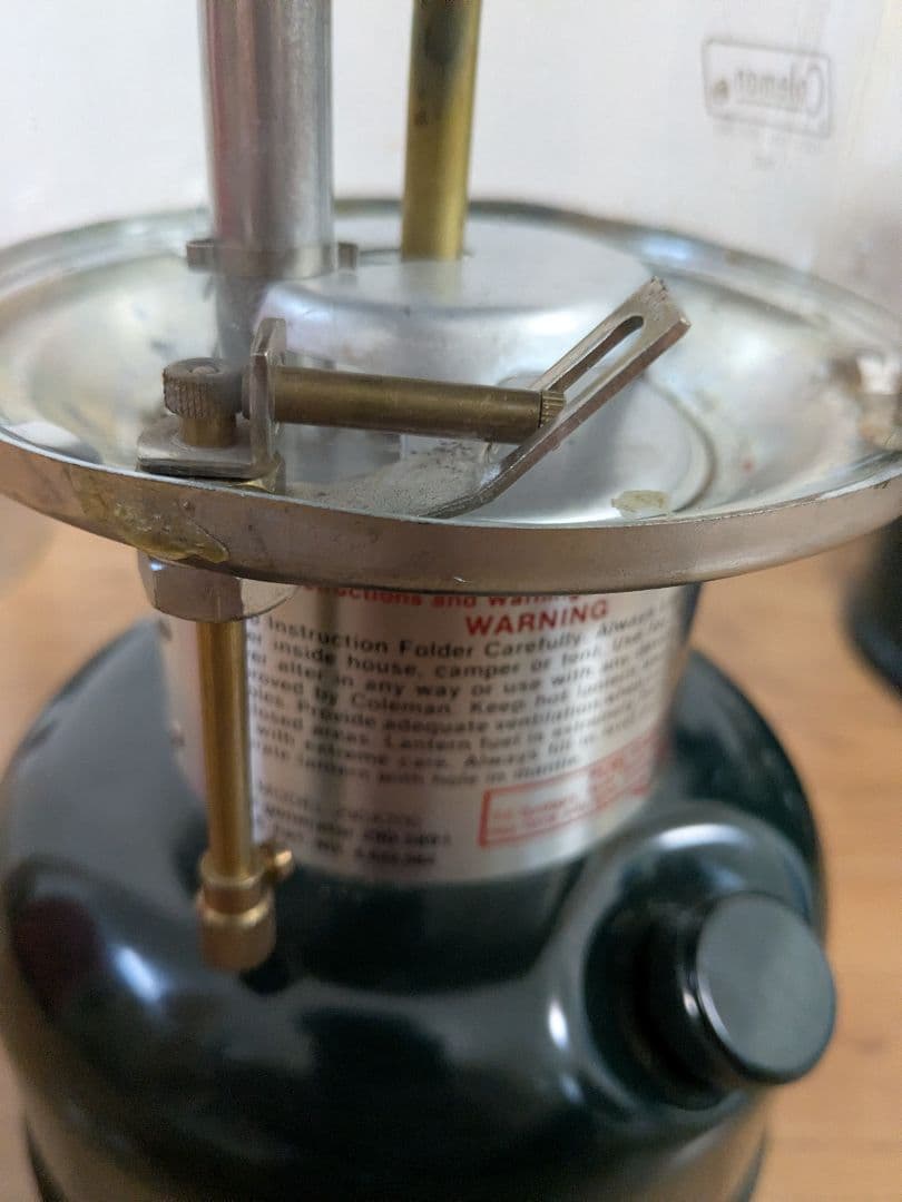 【訳あり】コールマン　ガソリンランタン290＆286　ランタン2個セット