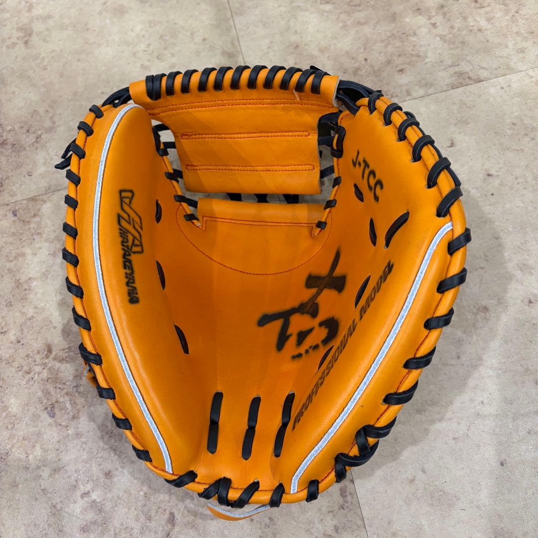 HATAKEYAMA 少年硬式 右投げ用 キャッチャーミット グローブ グラブ