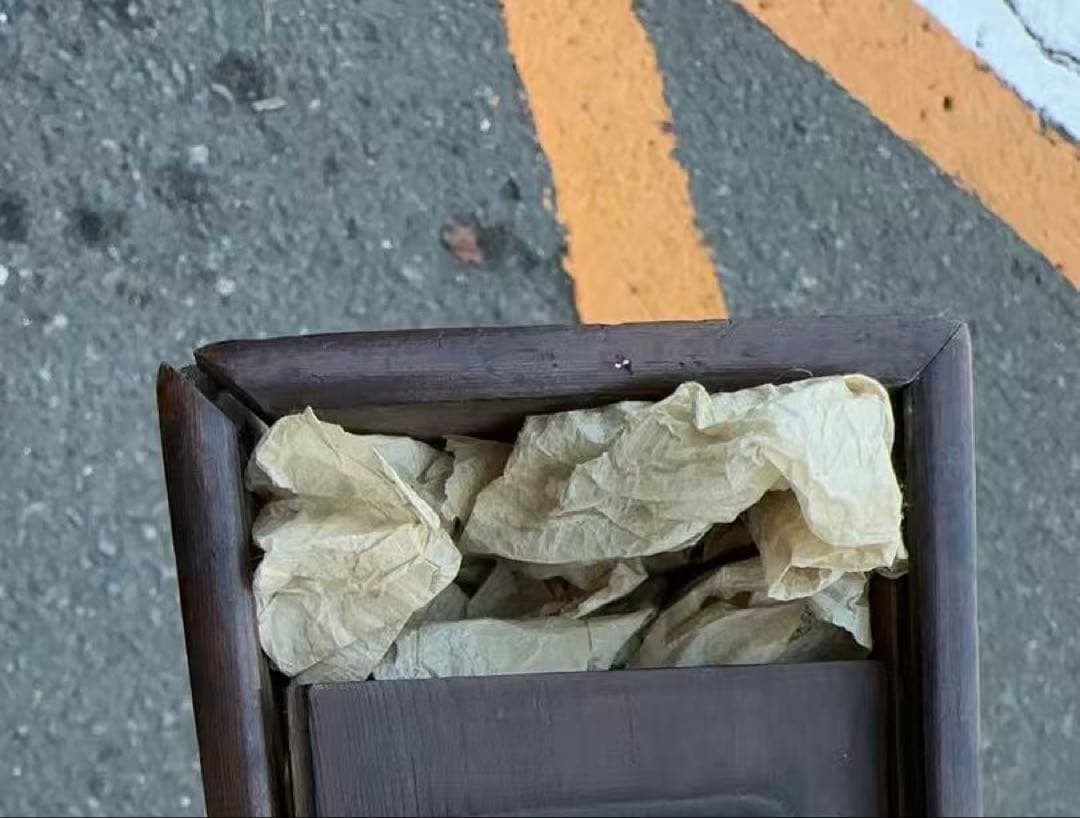 伝統的な日本の掛軸「桜を触る着物美人図」絹本 肉筆 共箱付き 掛け軸