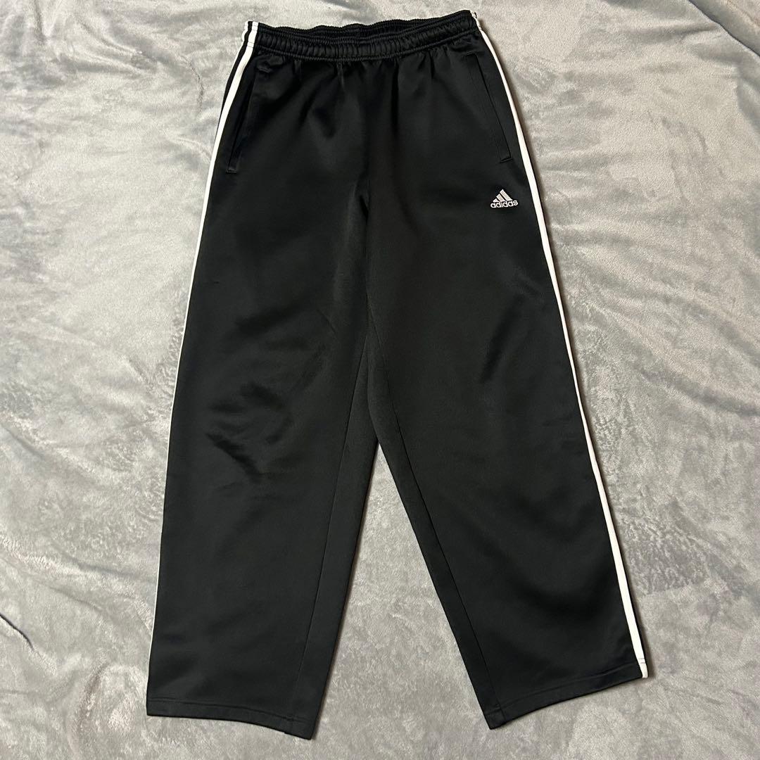 adidas トラックパンツ 90s ワイドレッグ ワイドパンツ