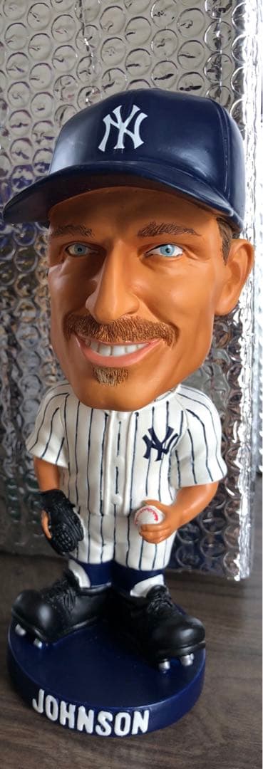 【★激レア希少！！入手不可品！美品★】ヤンキース時代ランディジョンソン　MLB