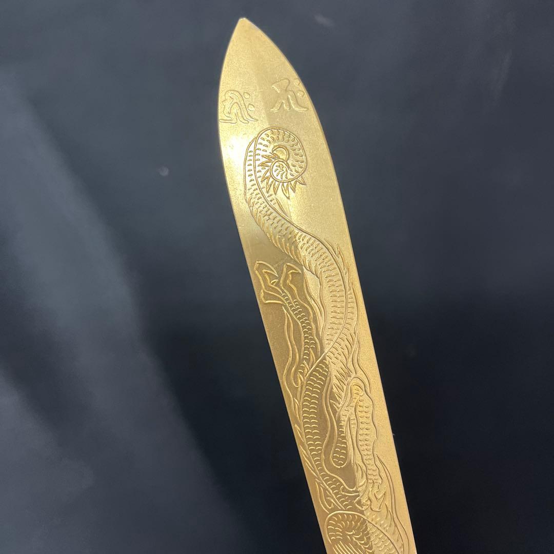 三鈷剣 不動明王 全長 30.5cm 仏具 希少　コレクション　趣味