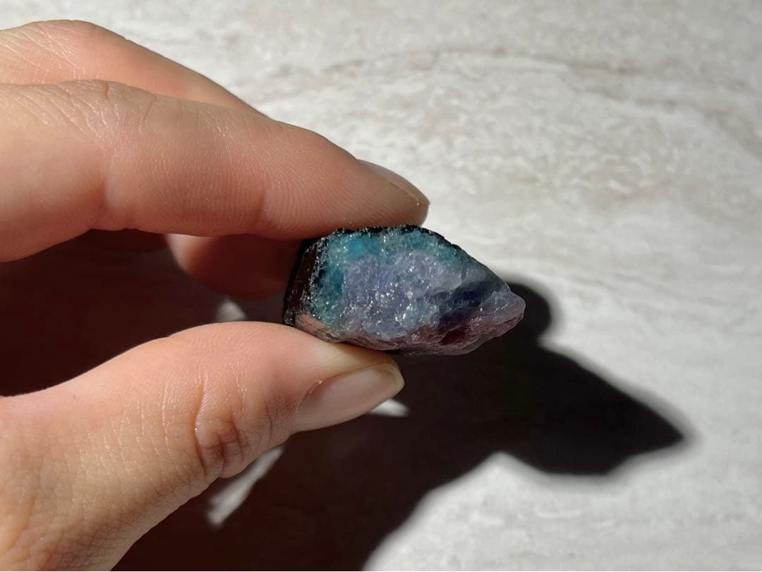 ブラジル パライバ州 バターリャ鉱山産 パライバトルマリン 原石 鉱物