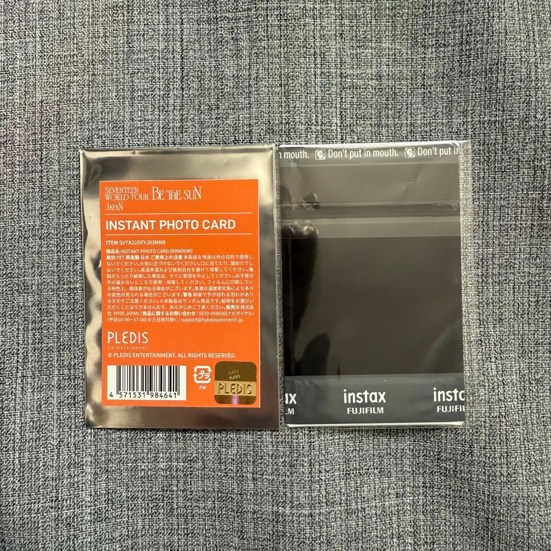 seventeen ミンギュ インスタントフォト 直筆サイン入り