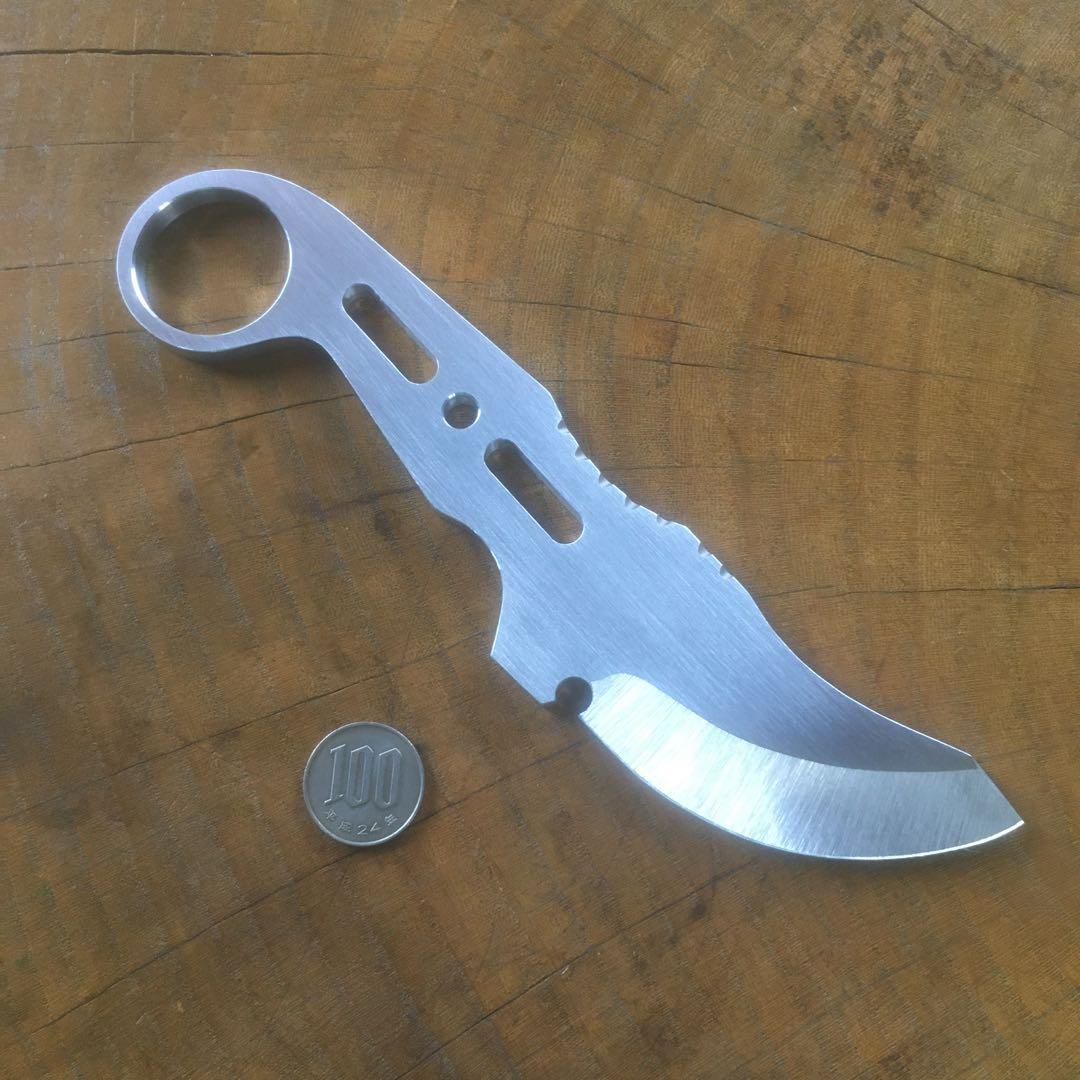 No 116 カスタム トレーニングナイフ　刃無し