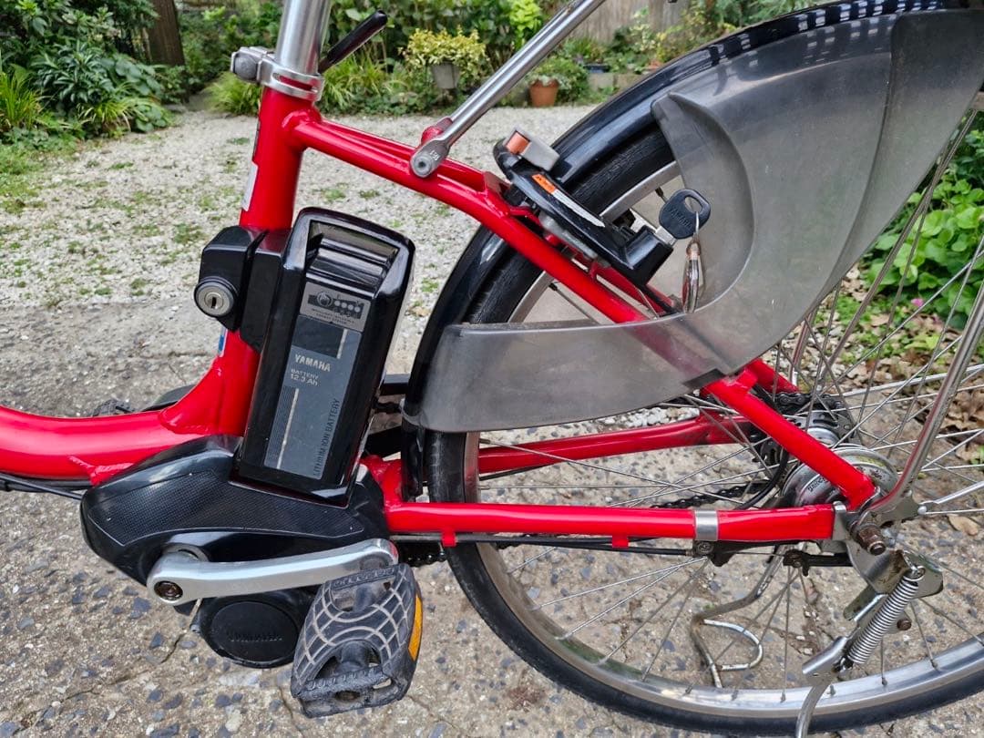 お値下げ！ヤマハ 電動アシスト自転車 赤 pass natura