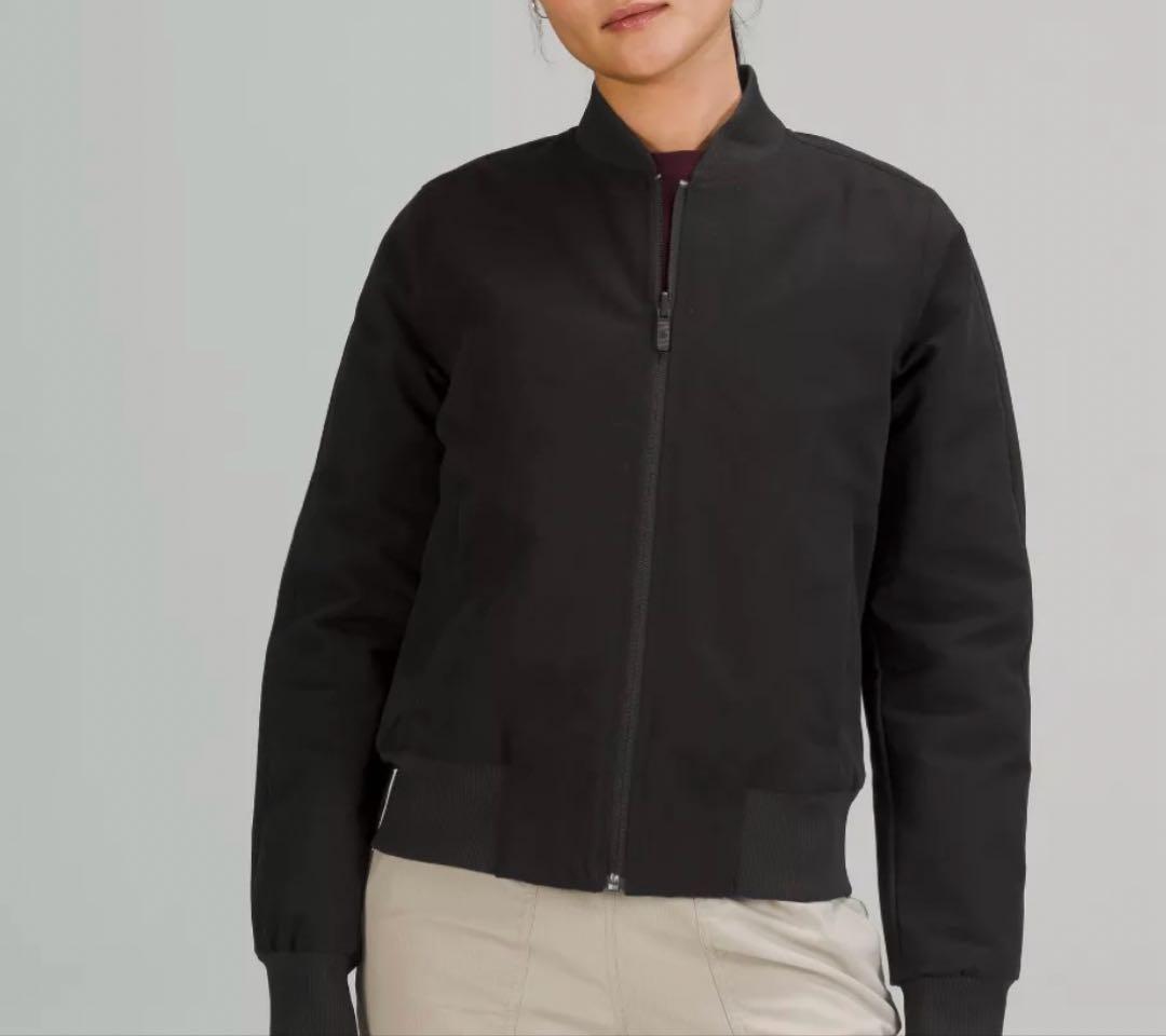 【未使用タグ付】lululemon ルルレモン　 ジャケット　リバーシブル　黒