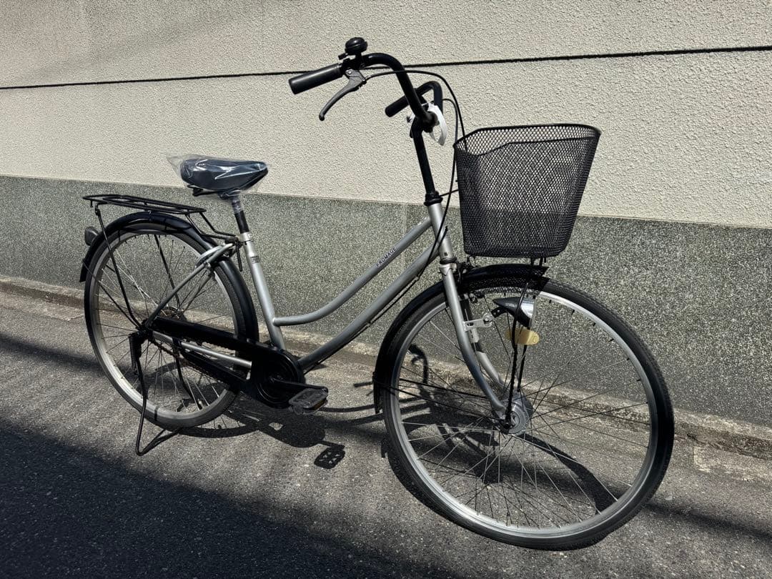 201）全車両格安販売‼️ 26インチ オートライト　シティサイクル　ママチャリ