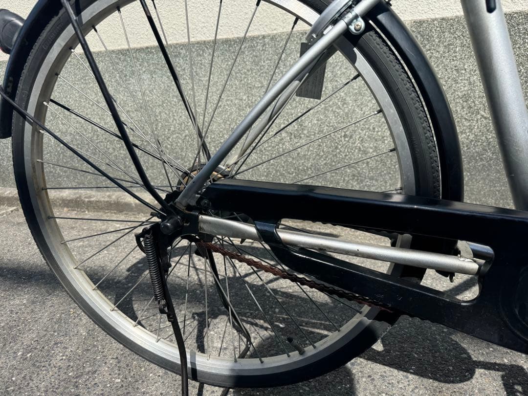 201）全車両格安販売‼️ 26インチ オートライト　シティサイクル　ママチャリ