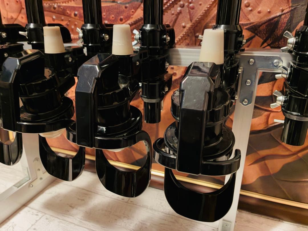 ★【中古美品】超お買得！ワンショットメジャー 台座・本体5個＋予備1個付き★