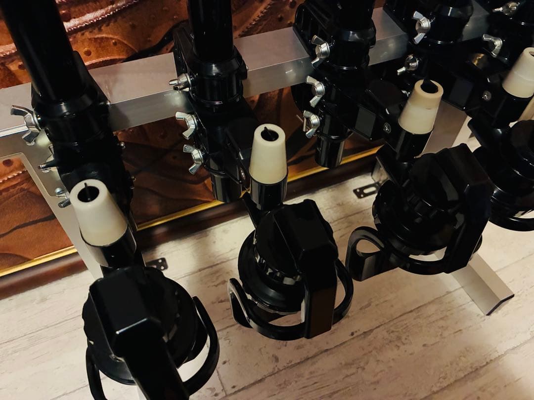 ★【中古美品】超お買得！ワンショットメジャー 台座・本体5個＋予備1個付き★