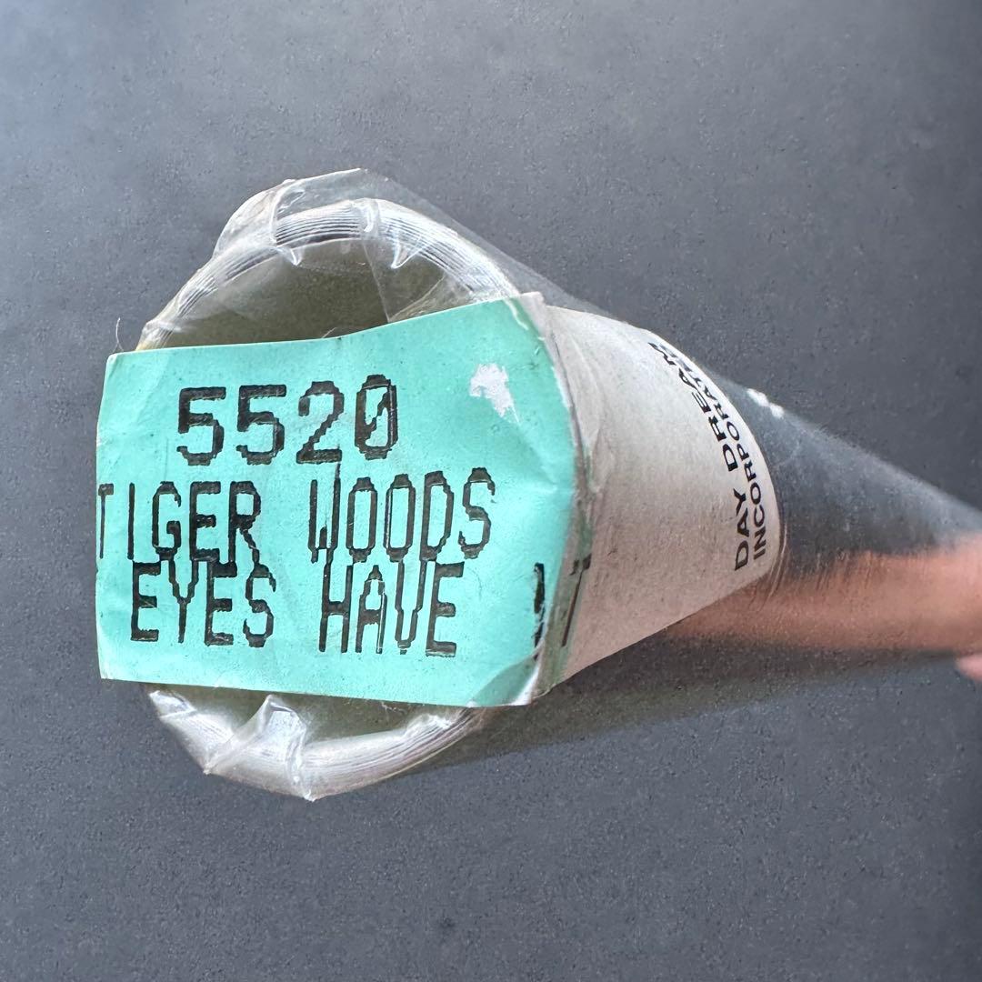 【新品未開封】90s NIKE Golf Tiger Woods ポスター