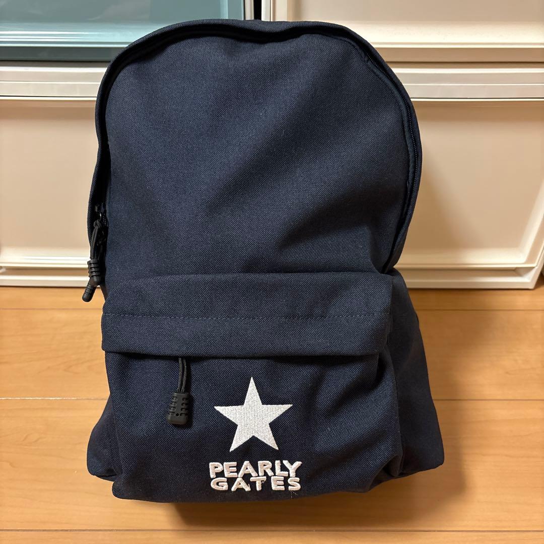 PEARLY GATES ネイビー バックパック