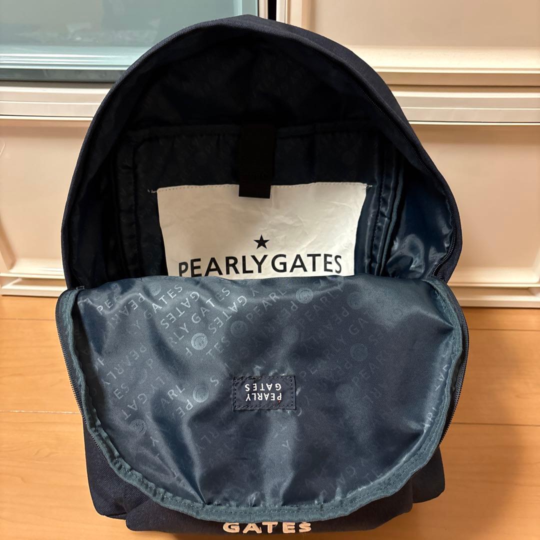 PEARLY GATES ネイビー バックパック