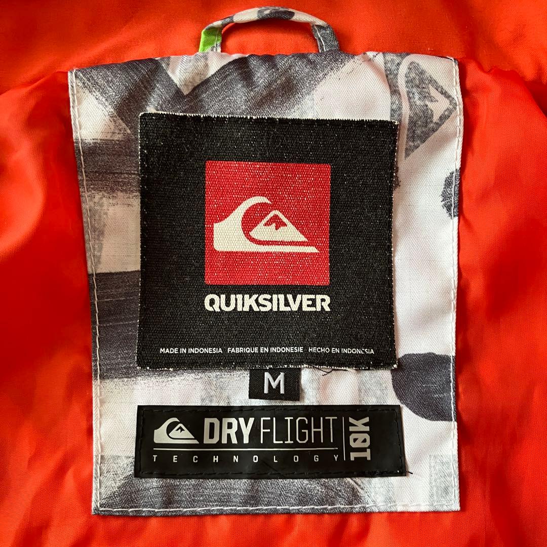 #6N✨ QUICK SILVER✨スキー スノボ ウェア 上下セット メンズM