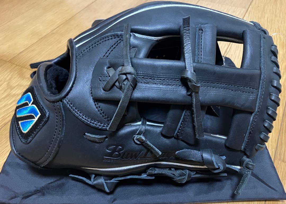 マンタ　新品未使用品　ミズノ　ビューリーグ　硬式　内野用　日本製青ビュー