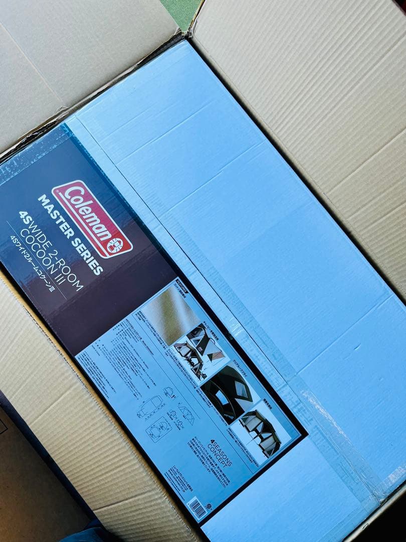 【コジたん】新品　コールマン 4Sワイド2ルームコクーンIII
