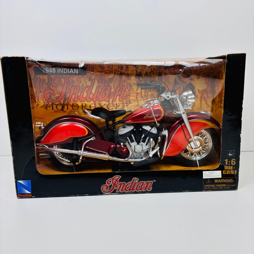 【美品】NEWRAY Indian ニューレイ　インディアン　バイクフィギュア