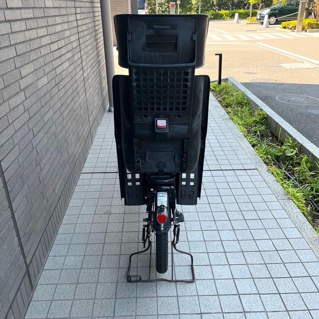パナソニック 電動アシスト自転車 ギュットアニーズ 前後チャイルドシート付 黒