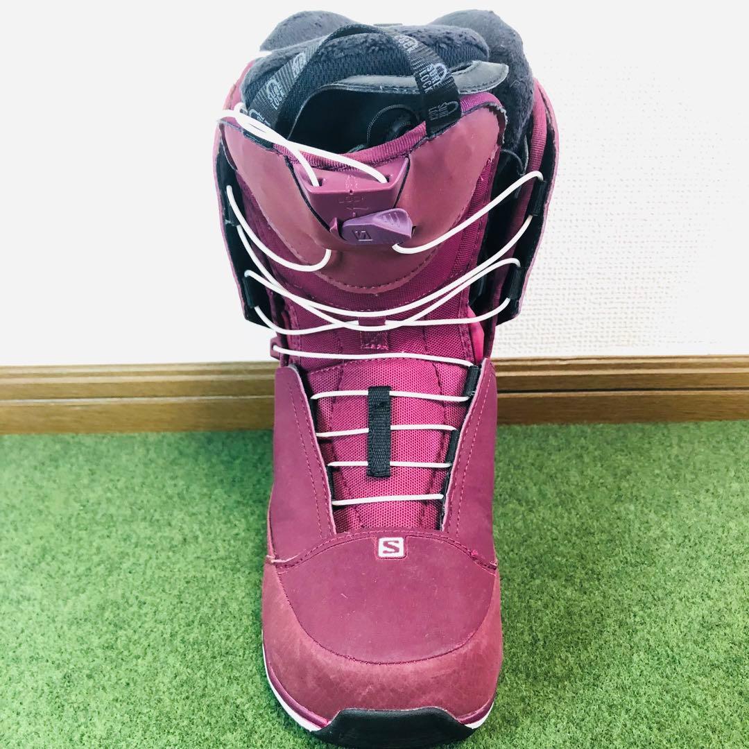 【美品】SALOMONスノボブーツ　サロモン　レディース
