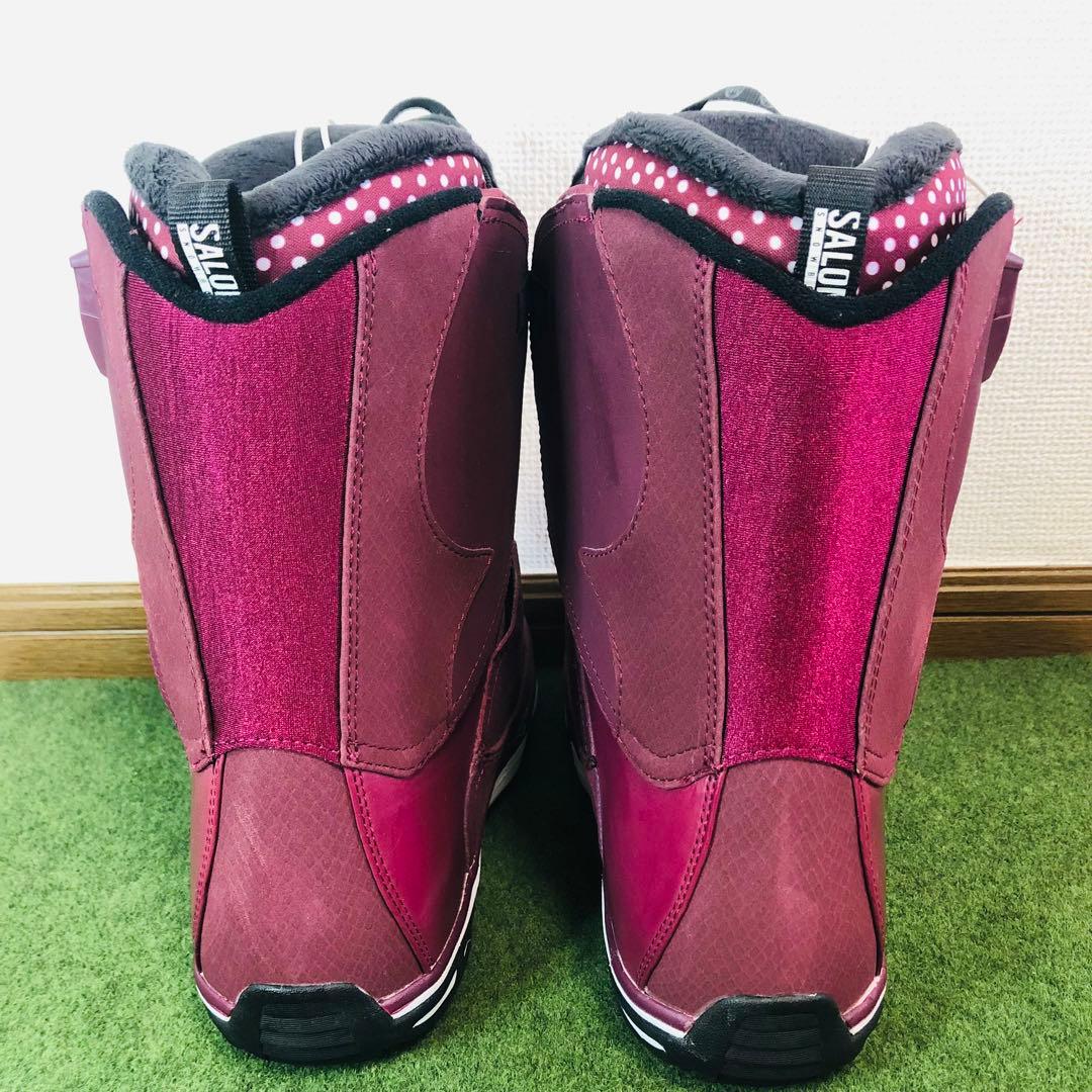 【美品】SALOMONスノボブーツ　サロモン　レディース