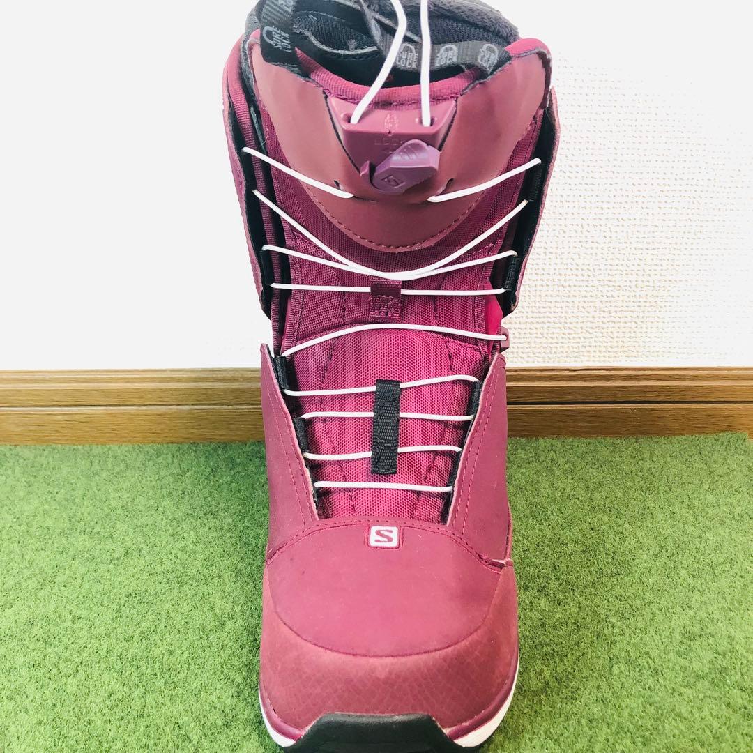 【美品】SALOMONスノボブーツ　サロモン　レディース