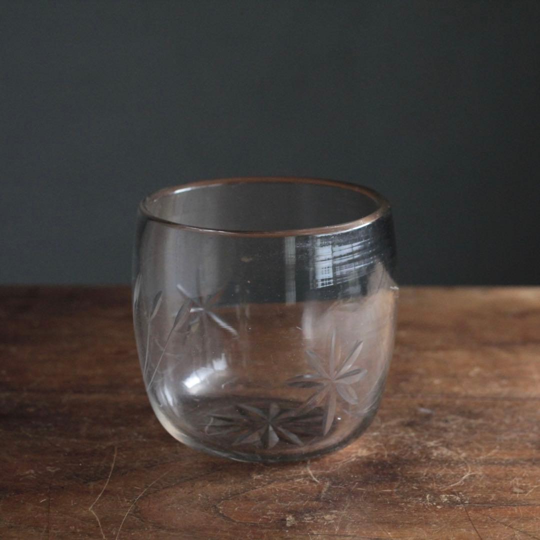 ガラス 容器 花器 古道具 アンティーク レトロ