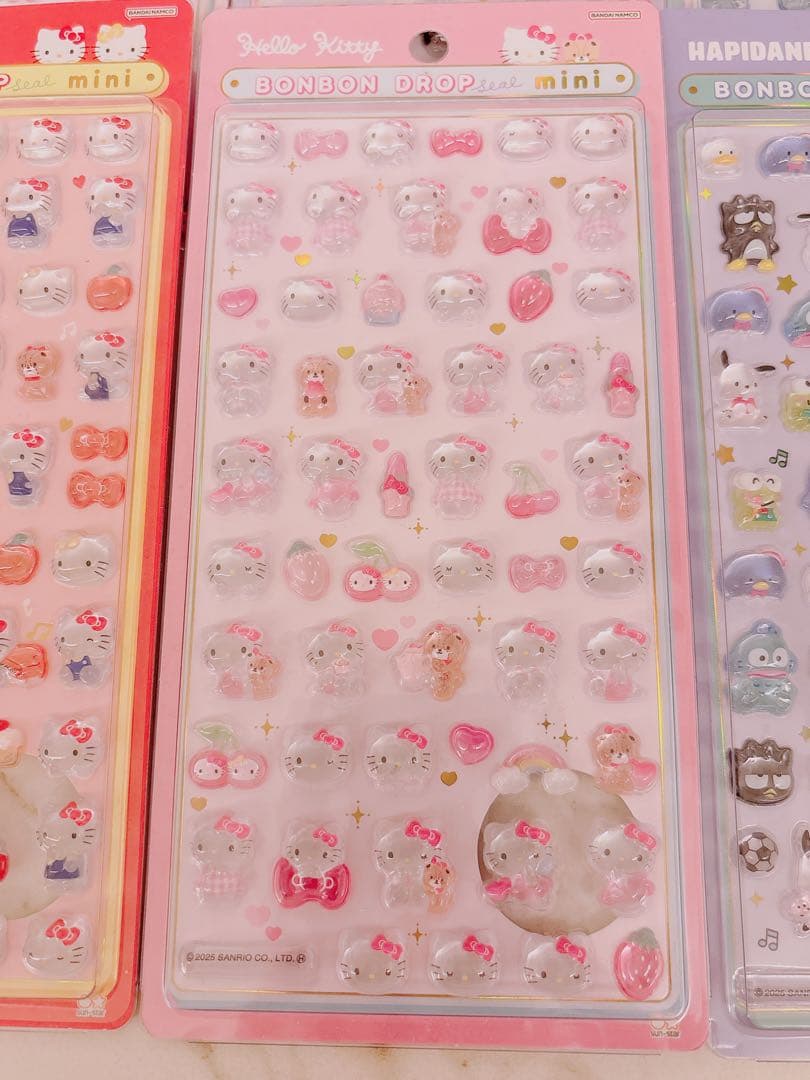 ボンボンドロップシール　正規品　サンリオミニ　サンスター　コンプリート