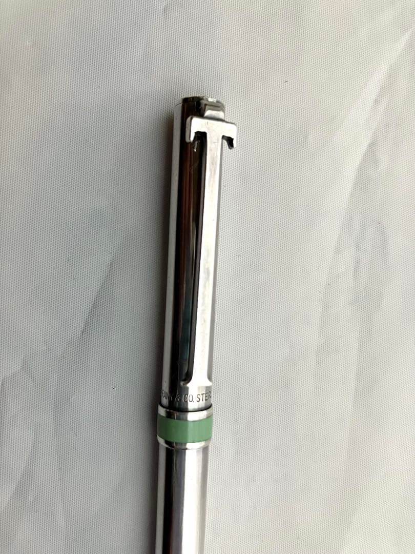 Tiffany Tボールペン シルバー クリップ付き