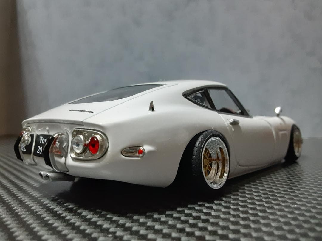Hachette 1/24トヨタ 2000GT カスタム改 ローダウン