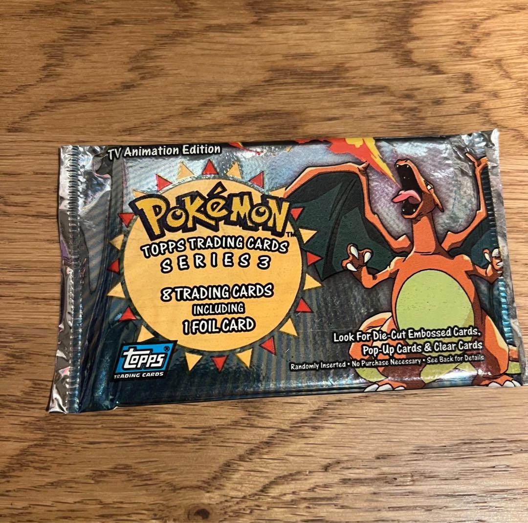 アメリカポケモンカード2000年　未開封パック2パック