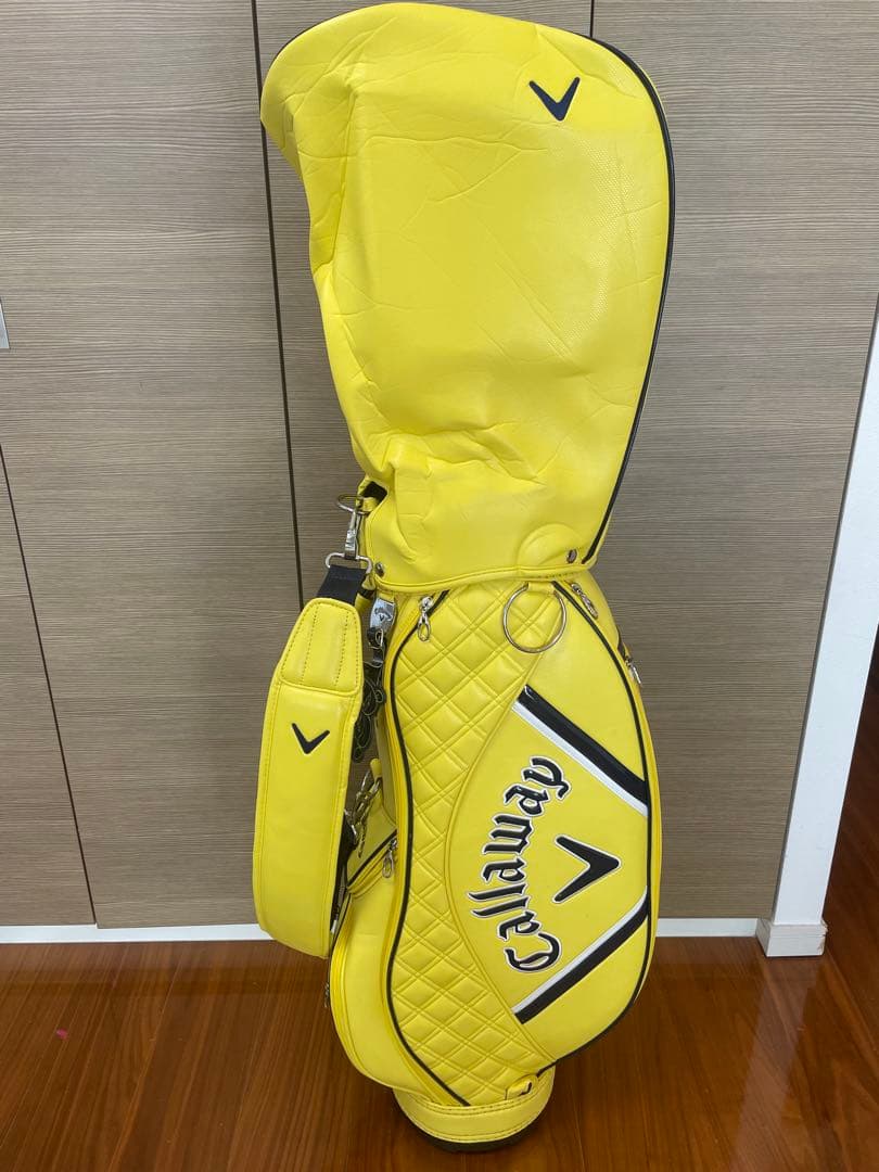 Callaway ゴルフバッグ イエロー キルティング