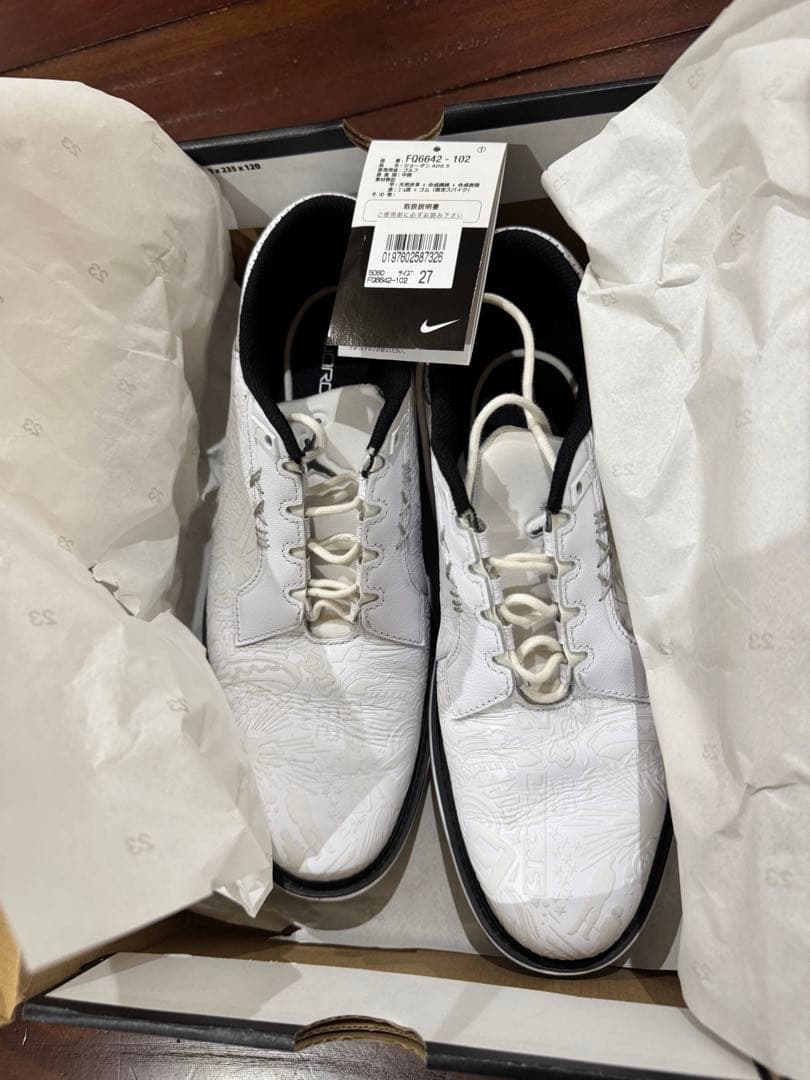 NIKEジョーダンゴルフシューズADG527cm ほぼ新品 定価29,700円