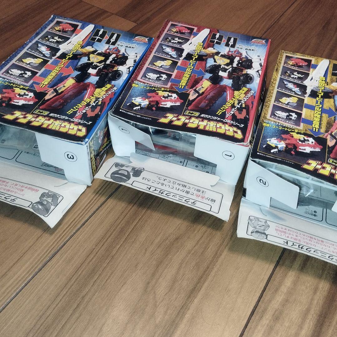 ミニプラ ゴーゴーダイボウケン 全種