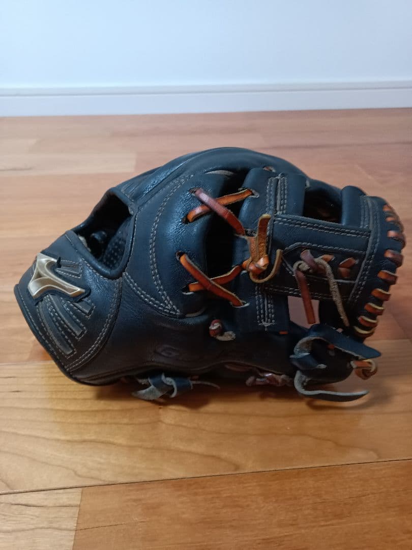 ミズノ　グローバルエリート　硬式グローブ ブラック