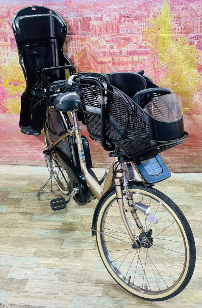 ZK3307 電動自転車 ブリヂストン アンジェリーノ 子供乗せ 26インチ